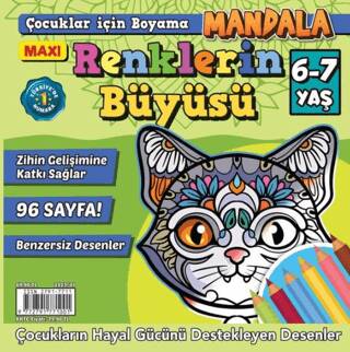 Maxi Renklerin Büyüsü Mandala 6-7 Yaş - 1