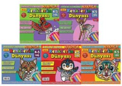Maxi Renklerin Dünyası 5`li Set - Maxi Yayıncılık