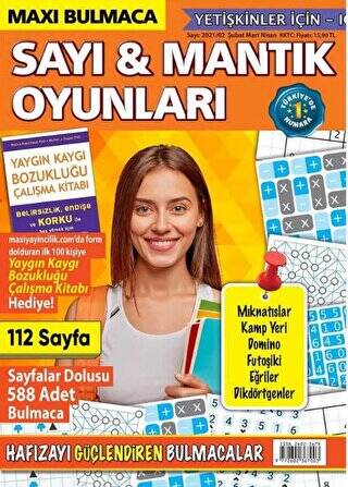 Maxi Sayı ve Mantık Oyunları 2 - 1