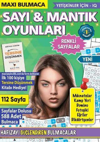 Maxi Sayı ve Mantık Oyunları 13 - 1