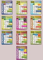 Maxi Sudoku 10’Lu Set - 1