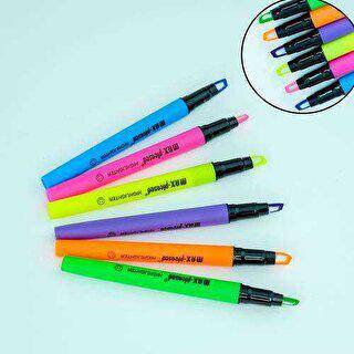 Maxx Max-Pleased Neon Fosforlu Set 6Lı - 1