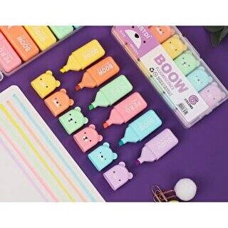 Maxx Rm1520-6 Boow 6 Renk Fosforlu Kalem Set - 1