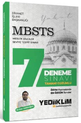 MBSTS Tamamı Çözümlü 7 Deneme Sınavı - 1