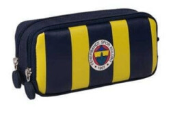 Me Çanta Fenerbahçe Çubuklu Suni Deri Kalem Çantası - Me Çanta