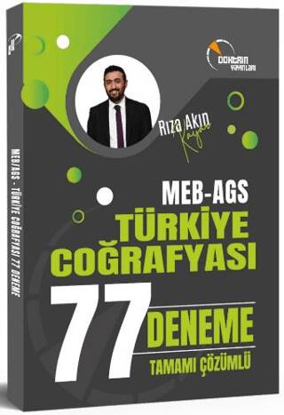 MEB AGS Coğrafya Tamamı Çözümlü 77 Deneme - 1