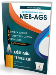 MEB - AGS Hazırlık Eğitimin Temelleri Söz Kazanacaksın Soru Bankası - 1