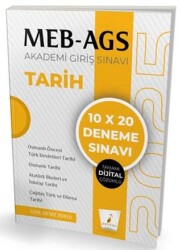MEB - AGS Hazırlık Tarih 10x20 Tamamı Dijital Çözümlü Deneme Sınavı - 1