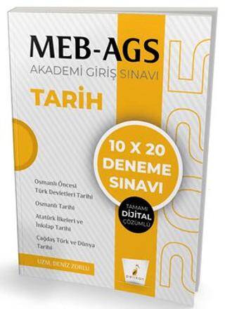 MEB - AGS Hazırlık Tarih 10x20 Tamamı Dijital Çözümlü Deneme Sınavı - 1