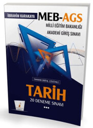 MEB - AGS Hazırlık Tarih 20 Deneme Sınavı Tamamı Dijital Çözümlü - Pelikan Tıp Teknik Yayıncılık