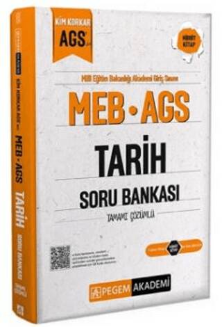 MEB AGS Kim Korkar Tarih Soru Bankası Tamamı Çözümlü - 1