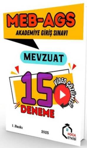 MEB-AGS Mevzuat 15 Deneme Çözümlü - 1