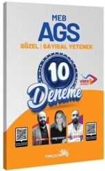 MEB-AGS Sözel-Sayısal Yetenek 10 Deneme Çözümlü - 1