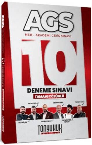 MEB AGS Tamamı Çözümlü 10 Deneme Sınavı - 1