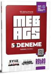 2026 MEB AGS Tüm Dersler 5 Deneme - Retro Yayıncılık