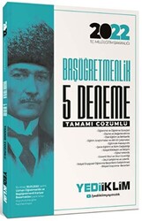 MEB Öğretmenlik Kariyer Basamakları Başöğretmenlik Tamamı Çözümlü 5 Deneme - 1