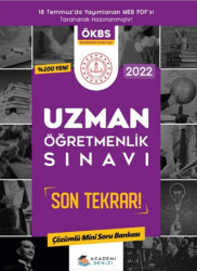 MEB ÖKBS Uzman Öğretmenlik Son Tekrar Çözümlü Mini Soru Bankası - 1