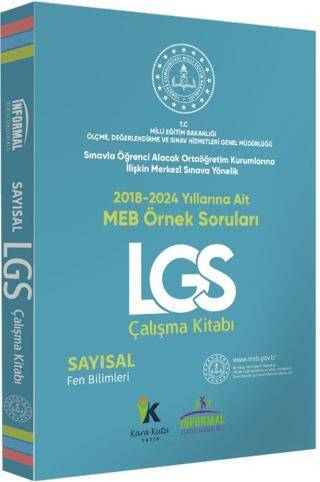 MEB Örnek Soruları LGS Fen Bilimleri Çalışma Kitabı 8.Sınıf Renkli Baskı A4 Boyut Hediyeli - 1