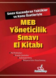 MEB Yöneticilik Sınavı El Kitabı - 1