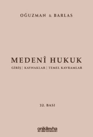 Medenî Hukuk - 1