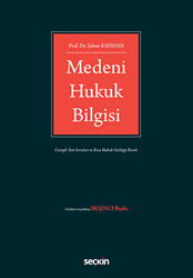 Medeni Hukuk Bilgisi - 1