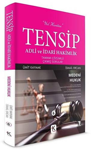 Medeni Hukuk Tensip - Adli ve İdari Hakimlik Tamamı Çözümlü Çıkmış Sorular - 1