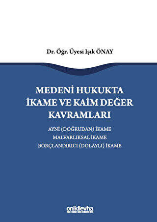 Medeni Hukukta İkame ve Kaim Değer Kavramları - 1