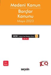 Medeni Kanun Borçlar Kanunu - 1