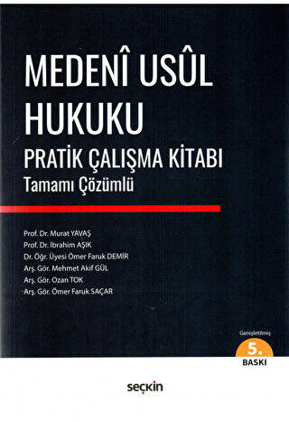 Medeni Usul Hukuku Pratik Çalışma Kitabı - 1