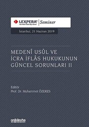 Medeni Usul ve İcra İflas Hukukunun Güncel Sorunları 2 - 1