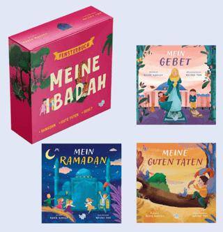 Meine Ibadah, Almanca Benim İçin Seti 3 Pencereli Kitap - 1