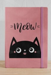 Meow Kedi İki Renk - Defterci