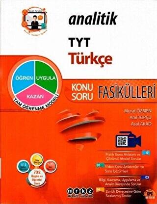 TYT Türkçe Analitik Konu Anlatımlı Soru Bankası Fasikülleri - 1