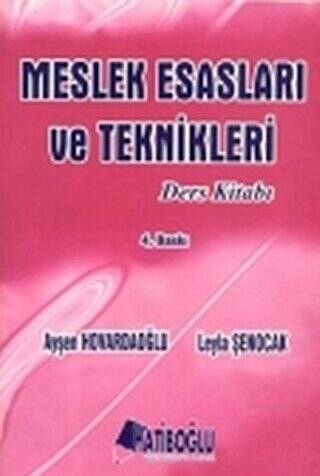 Meslek Esasları ve Teknikleri Ders Kitabı - 1