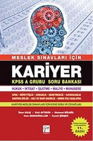Meslek Sınavları İçin Kariyer - KPSS A Grubu Soru Bankası - 1