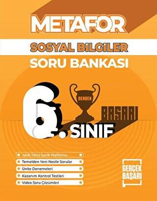 Metafor 6. Sınıf Sosyal Bilgiler Soru Bankası - 1