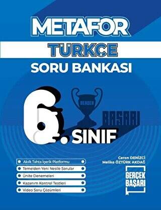 Metafor 6. Sınıf Türkçe Soru Bankası - 1