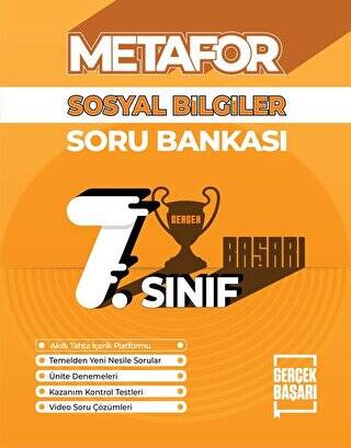 Metafor 7. Sınıf Sosyal Bilgiler Soru Bankası - 1