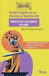 Mevki Dari Teşkilat Ve Mahalli İdareler Mevzuat Çalışma Kitabı - 1