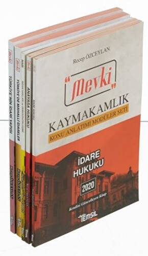 Mevki Kaymakamlık Hukuk Konu Anlatımı Modüler Seti - 1