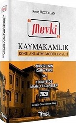 Mevki Türkiyenin İdari Yapısı Türkiyede Mahalli İdareler Kaymakamlık Konu Anatımı Modüler Seti 2020 - 1