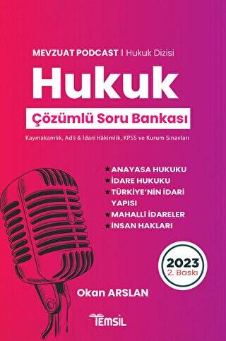 Mevzuat Podcast Hukuk Çözümlü Soru Bankası - 1