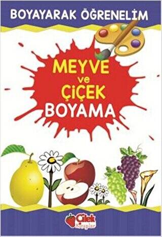Meyve ve Çiçek Boyama - 1