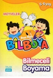 Meyveler - Doya Doya Bil Boya Bilmeceli Boyama 5-6 Yaş - 1