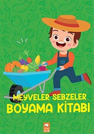 Meyveler Sebzeler Boyama Kitabı - 1