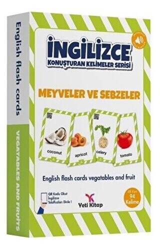 Meyveler ve Sebzeler - İngilizce Konuşturan Kelimeler Serisi - 1