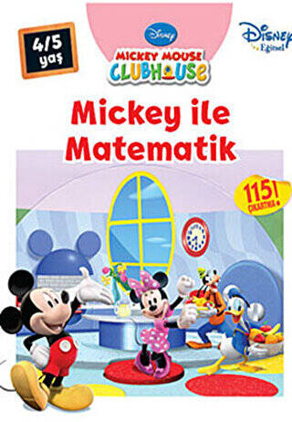 Mickey Mouse Clubhouse - Mickey ile Matematik 4-5 Yaş - 1