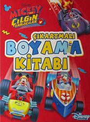 Mickey Roadster Çıkartmalı Boyama Kitabı - 1