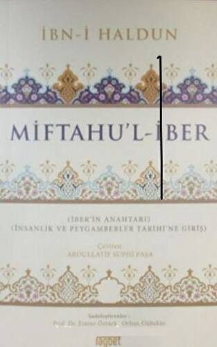 Miftahu’l-İber - İnsanlık ve Peygamberler Tarihine Giriş - 1