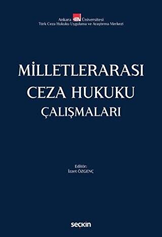 Milletlerarası Ceza Hukuku Çalışmaları - 1